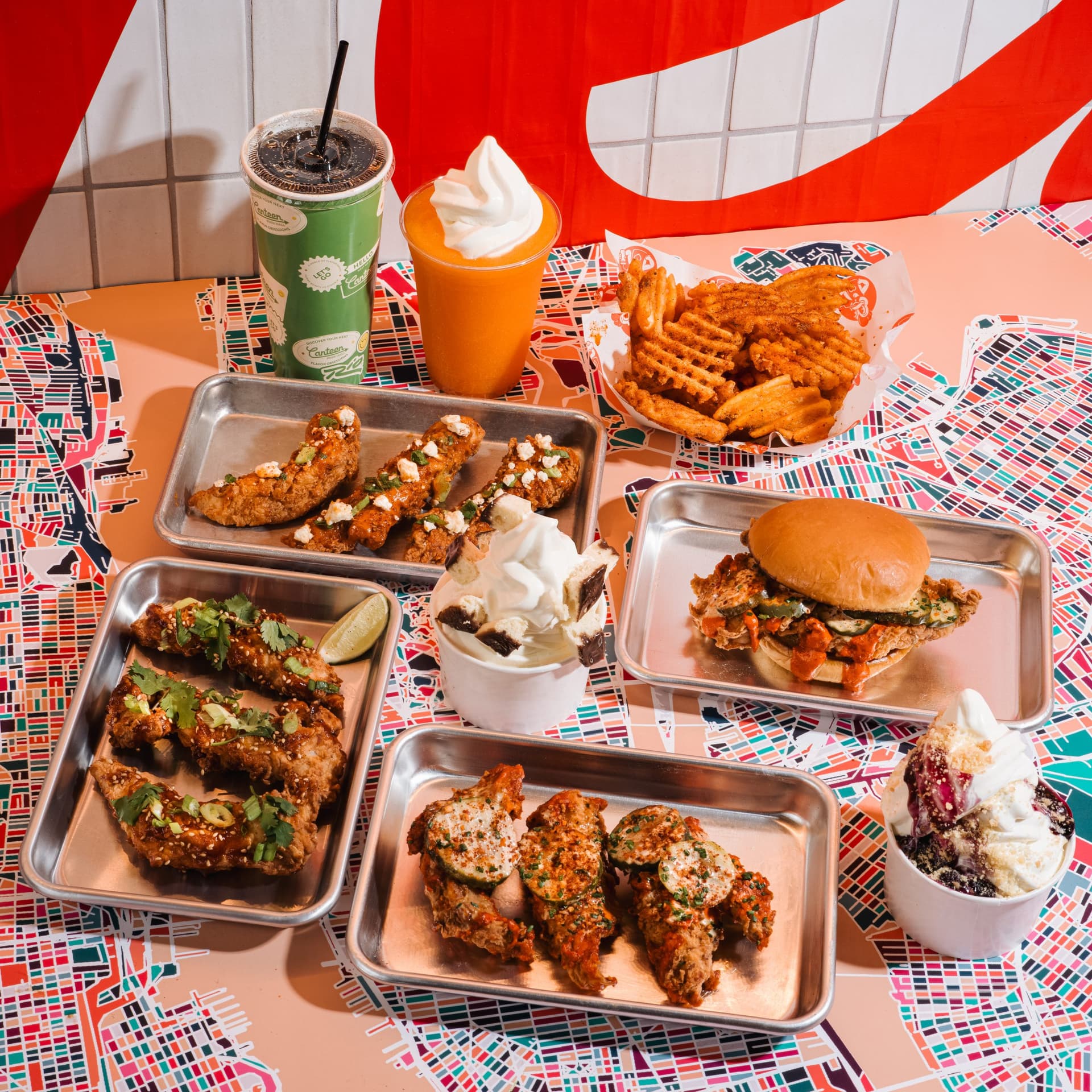 Tender Crush inside Canteen Food Hall at Rio Las Vegas