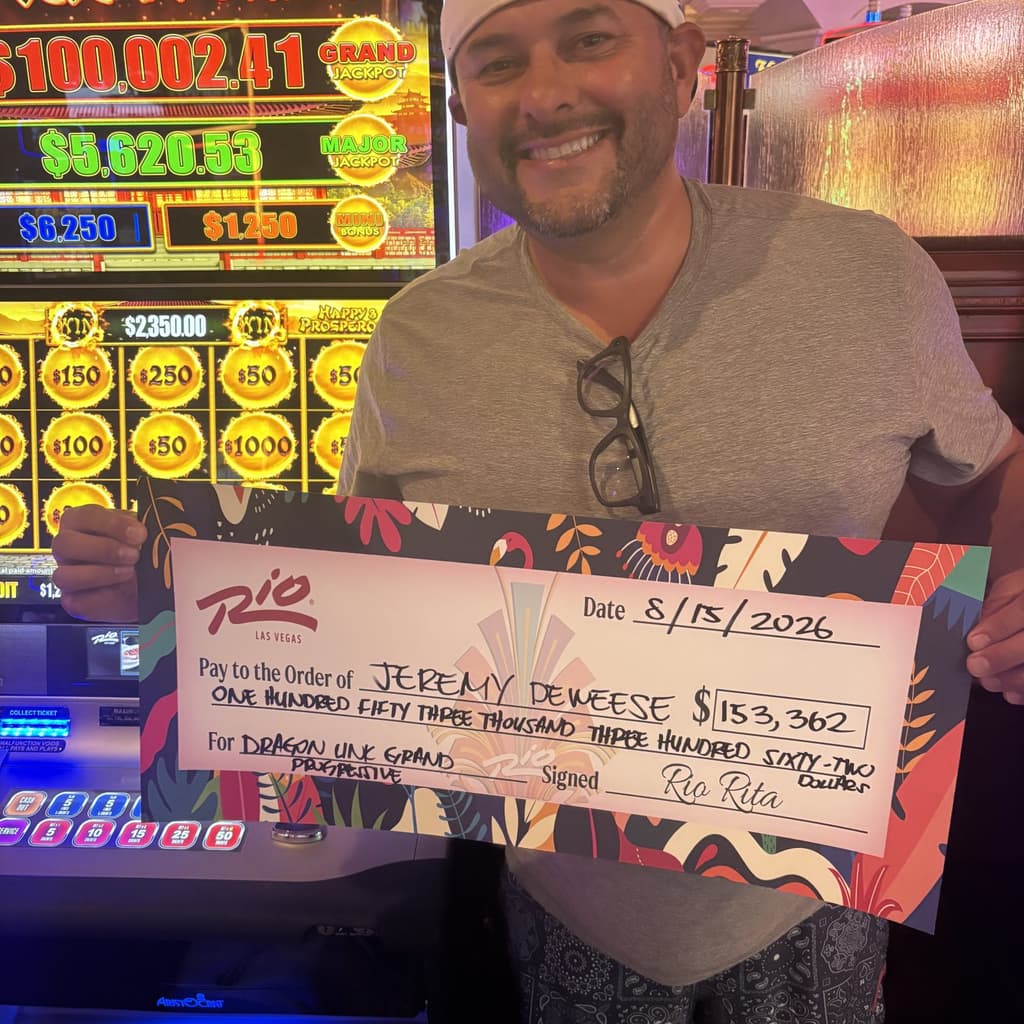 $153K Jackpot Winner Jeremy