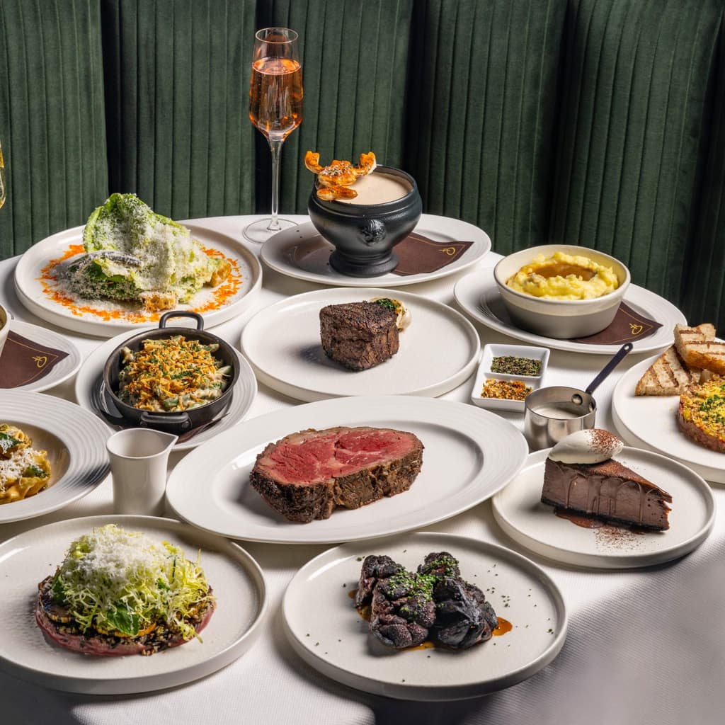 Dinner at High Steaks Vegas